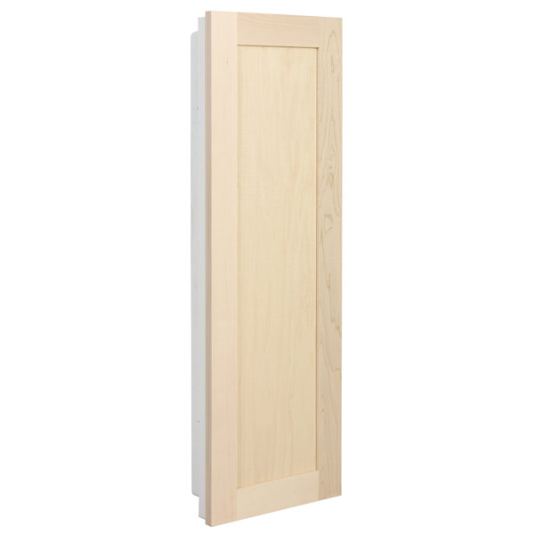 Alcott Hill® Eben 12'' W x 36'' H x 4.375'' D Recessed Bathroom Cabinet ...